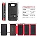 Solar Charger 20000mAh, Soluser Portable Wireless Solar Power Bank External Battery Pack with 3 Solar Panels, Emergency Flashlight for Smartphone