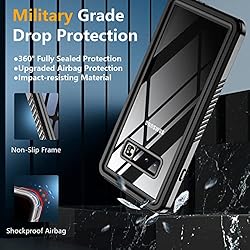 Temdan for Samsung Galaxy S10 Case, [with Built-in