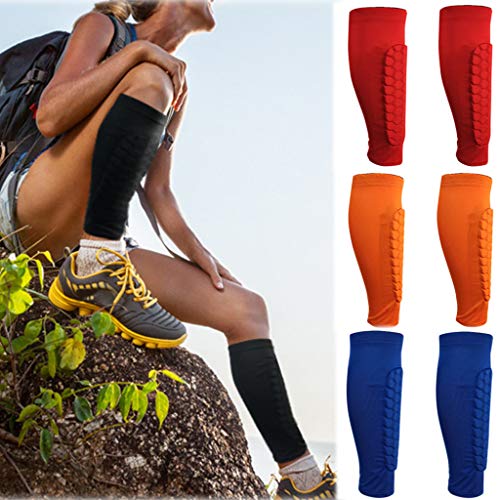 Calf Compression Sleeve for Men Women- Leg Compression Socks for Shin Splint, Calf Pain Relief (Black, M)