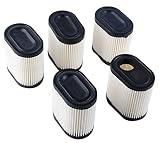 36905 Air Filter for Tecumseh 740083A Toro Craftsman Lawn Mower Air Filter Replacement (Pack of 5)