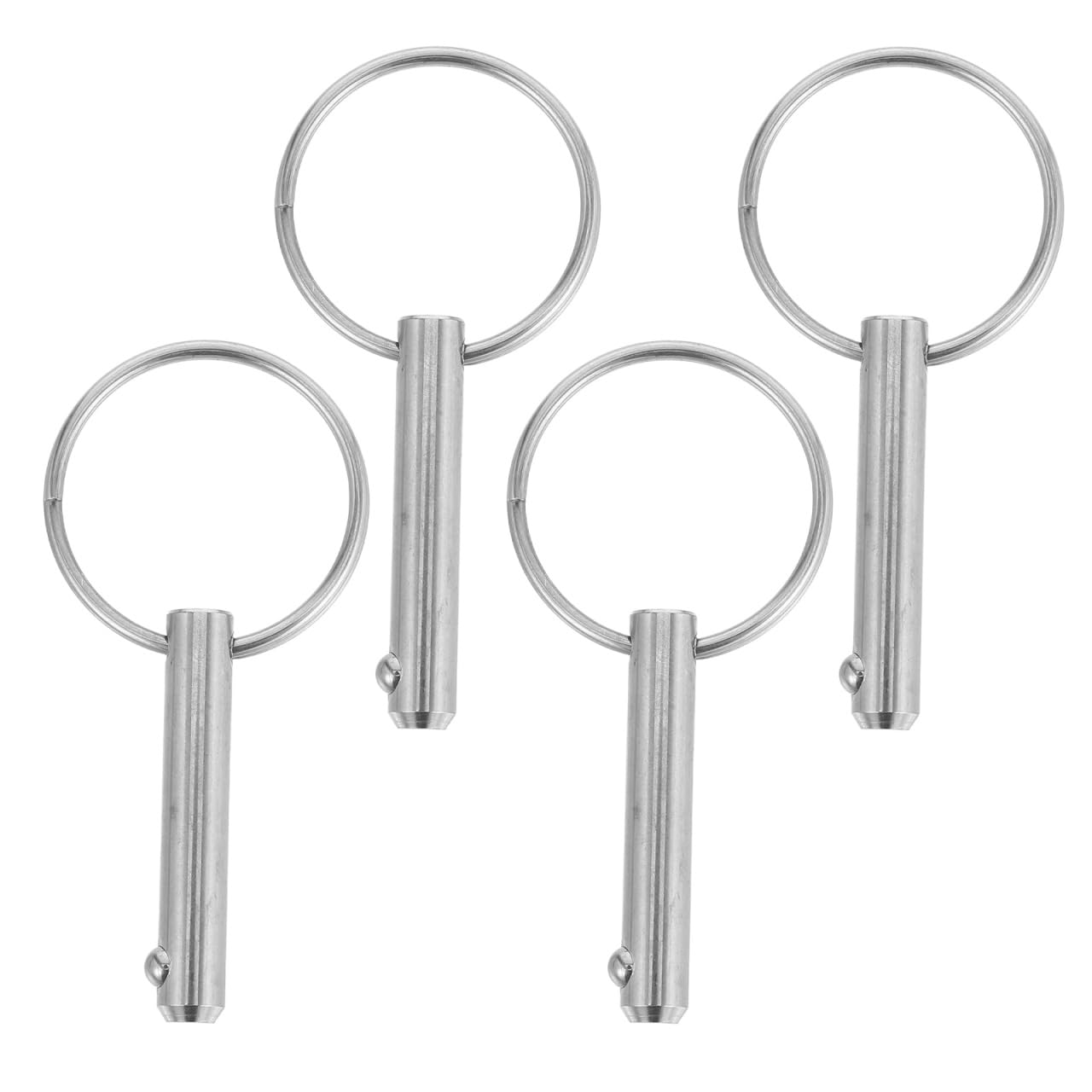 VORCOOL 4 Pcs Stainless Steel Quick Release Spring Pins Marine Hardware Boat Parts and Accessories