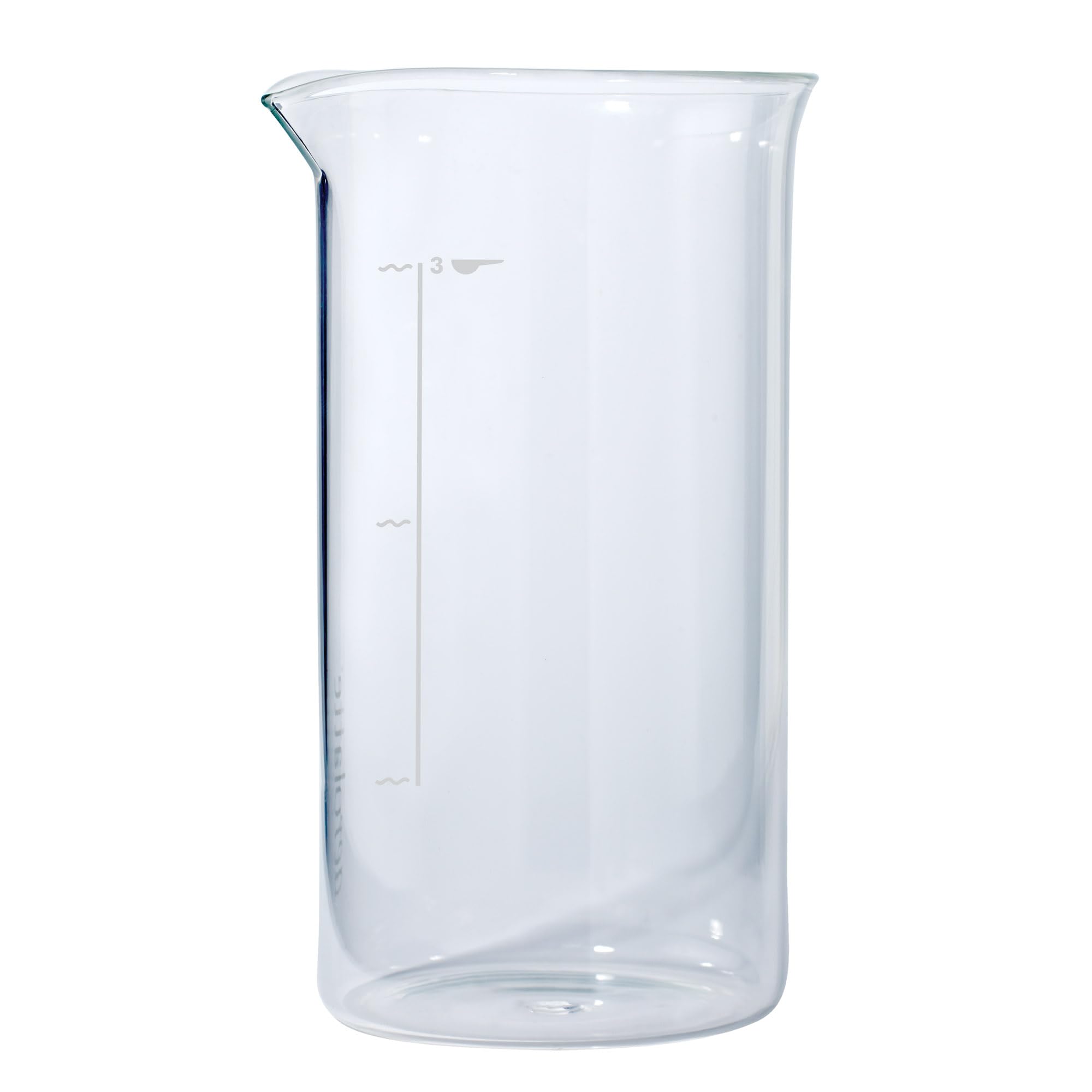 aerolatte Spare/Replacement Glass Beaker/Carafe for 3-Cup / 350 ml French Presses/Cafetières