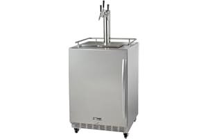 Kegco Kegerator, 3 Faucet, Left Hinge