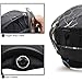 ZIONOR Lagopus H1 Ski Snowboard Helmet for Men Women - Air Flow Control Adjustable Fit Black (Large)