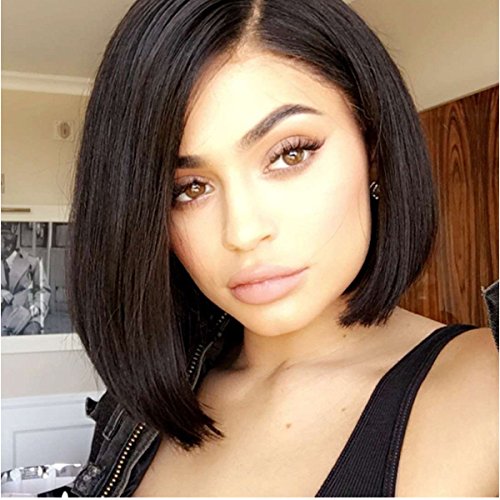 Amazon Com Ten Chopstics Side Part 13x6 Lace Front Wigs Bob