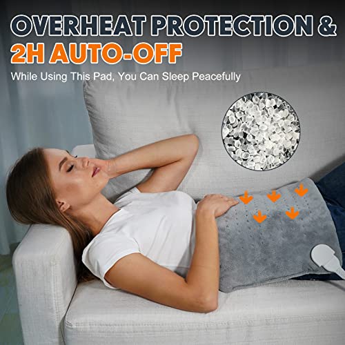 Aholard Electric Heating Pad Extra Large Heating Pad for Back Pain