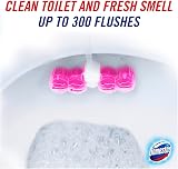 Domestos Power 5 Duo Pack Pink Magnolia Toilet Rim Blocks 2x55g view 5