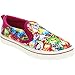 Shopkins Girls Canvas Slip On Shoes