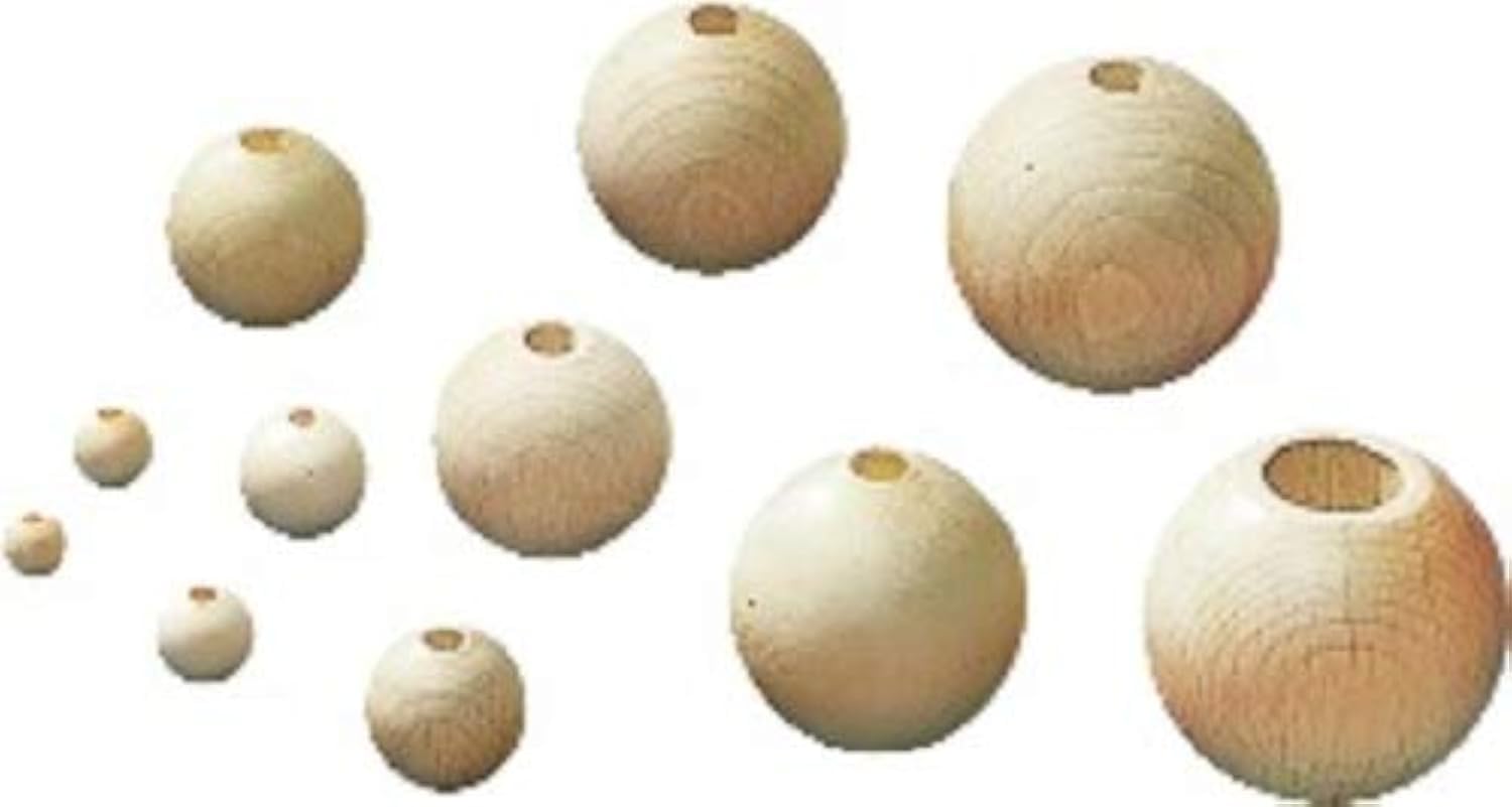 Knorr Prandell 10 mm 47-Piece FSC Wooden Ball, Natural