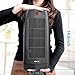 1500W Oscillating Ceramic Tower Heater with Remote Control, Timer, Two Speeds, Fast Heating for Middle Rooms, Office Floor, Powerful, Quiet and Portable, ETL Approved