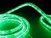 10Ft Rope Lights; Emerald Green LED Rope Light Kit; 1.0