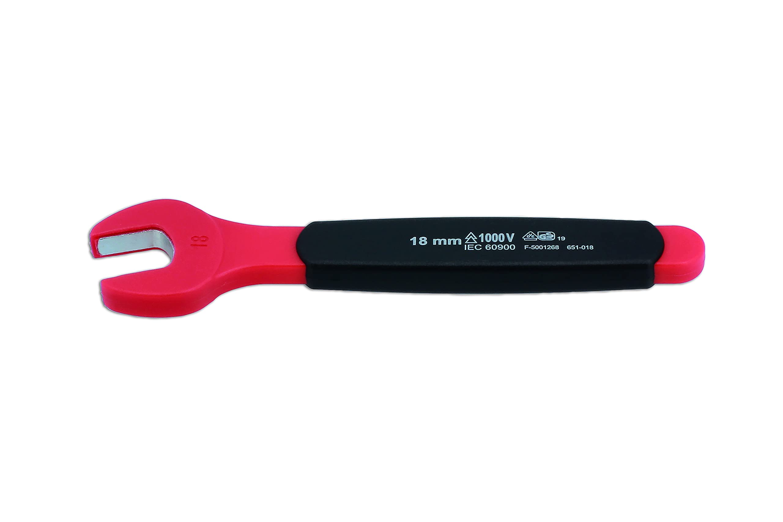 Laser 8551 Insulated Open Ended Spanner 18mm