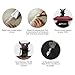 MiPremium PU Heat Transfer Vinyl HTV, Black Iron On Vinyl 12” x 10” (4 x Sheets), for T Shirts Sports Clothing & Other Garments and Fabrics, Easy to Cut Apply & Press Black Vinyl (Black)