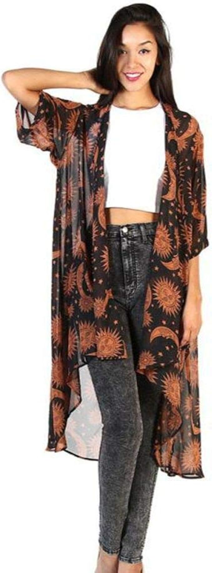 sun and moon cardigan