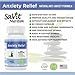 Premium Quality Natural Anxiety Relief Supplement ~ Supports Relaxed Mood ~ Calming Stress and Anxious Feelings ~ Promotes Cognitive Health ~ Panic Relief ~ Anti-Anxiety Mood Enhancer
