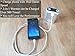 The Outdoors Way Electric Hand Warmer, Rechargeable Accessory for Hunting and Winter Sports. Handwarmer Includes Phone Charger + LED Flashlight + Carry Pouch+ 2 Colors Options.