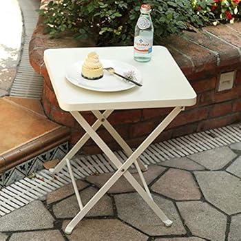 Small Camco 51890 Aluminum Fold Away Side Table Side Tables