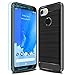 Google Pixel 3 Case with HD Screen Protector Thinkart Frosted Shield Luxury Slim Design for Google Pixel 3 Phone (Black)