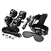 Rekink 12/pc Cosplay Emo Gothic Costume Set (Black)