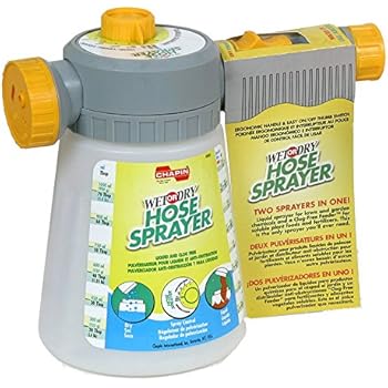 Chapin 6005 6-Gallon 3-Position Wet/Dry Hose End Metered Specialty Sprayer For Fertilizer, Herbicides and Pesticides