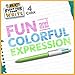 BIC 4-Color Fashion Ball Pen, Medium Point (1.0mm), Assorted Inks, 1-Count