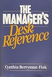 The Manager's Desk Reference, Berryman-Fink, Cynthia, 0814477593