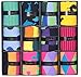 Colorfut Men's 12 Pairs Soft Cotton Colorful Funky Gift Box Dress Socks, Fits shoe 6-12 (sock size 10-13), CMC04