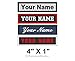 Custom Embroidered Name Tag Sew on Patch Motorcycle Biker 4