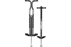 DRESS UP AMERICA New Bounce Pogo Stick - 2 Pack Combo Set of Soft, Easy Grip Sport Pogo Stick and Pro Sport Pogo