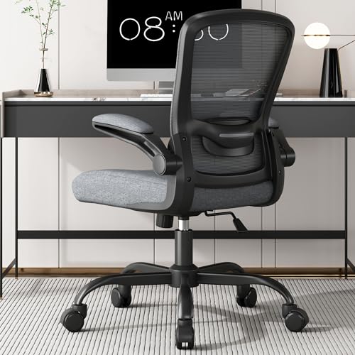 Ergonomic Office Chair w/ Lumbar Flip Armrest