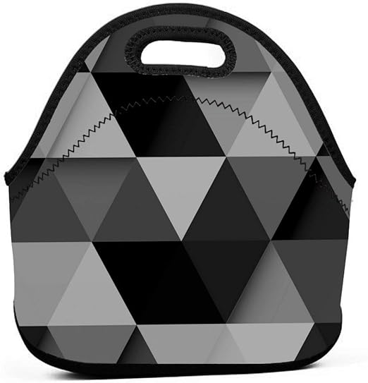 geometric triangle bag