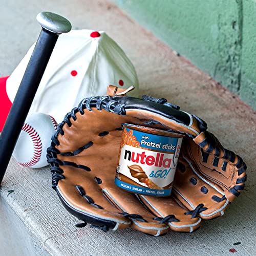 NUTELLA & GO! CREAMY CHOCOLATE HAZELNUT SPREAD WITH PRETZEL STICKS 1.8 OZ SNACK PACK