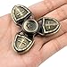 Buylen For Crusader Tri-Spinner Fidget Kirsite EDC ADHD Focus Toy With Longer Rotation and Super Stable, High Speed Small Bearing Anxiety Relief Toys