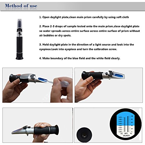 3 COCODE+Refractometer+Hydrometer+Temperature+Compensation