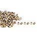 Nrpfell M3 x 3mm Female Thread Brass Knurled Threaded Insert Embedment Nuts 100PCS