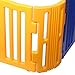 JAXPETY Baby Playpen Corner Pieces Kids Safety Play Protection New (Yellow)