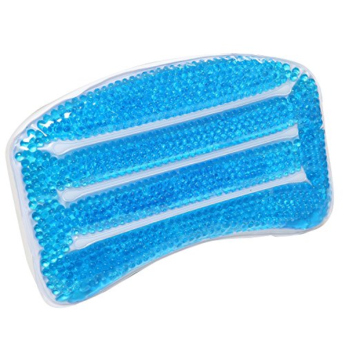Comfy Gel Spa Bath Pillow with Suction Cup. Hot & Cold.