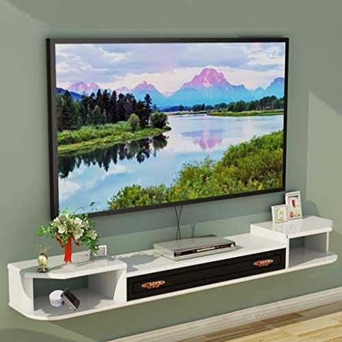 色 ベビー マタニティ 壁掛けテレビキャビネット寝室リビングルームウォールシェルフルーターセットトップボックスdvdプレーヤー収納 棚多機能ディスプレイ棚テレビスタンド サイズ さいず ビューティー 80cm B07p4df5pk B アクセサリ サプライ