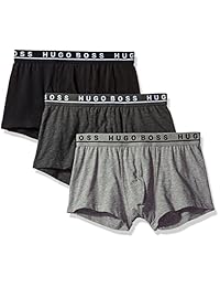 Bañadores de ajuste regular de algodón elástico Hugo Boss, paquete de 3