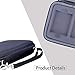 XANAD 2-in-1 Hard Case for Samsung T5 T3 250GB 500GB 1TB 2TB Portable SSD - Travel Carrying Storage Protective Bag (Grey)