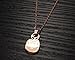 LOVE Beauties Maneki-neko Fortune Cats Lucky cat Rose Gold Plated Pendant Necklace Korean Love Style in a Gift Box