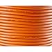 GLS Audio Bulk Microphone Cable 300' Orange Mic -300ft Signal Mike Cable