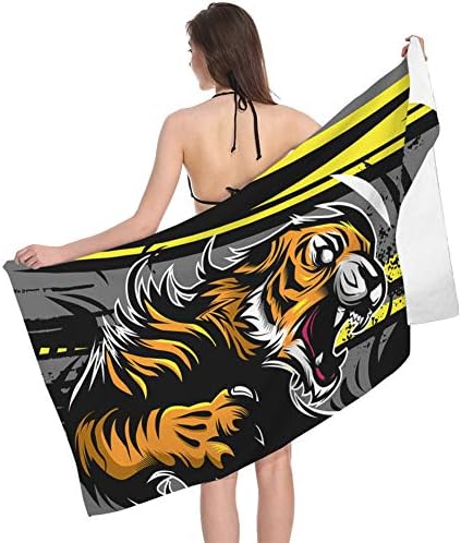 旅行水泳プールヨガキャンプジムスポーツ用blingマイクロファイバービーチタオルタイガーバスタオルビーチブランケットクイックドライタオル D B0kd62fk 2 422円 人気海外一番 100 品質保証 全品送料無料 即日出荷 Sale開催中