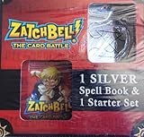 ZATCH BELL! The Card Battle Ultimate Kit Set with RARE SILVER Foil Spell Book & Starter Set 1
