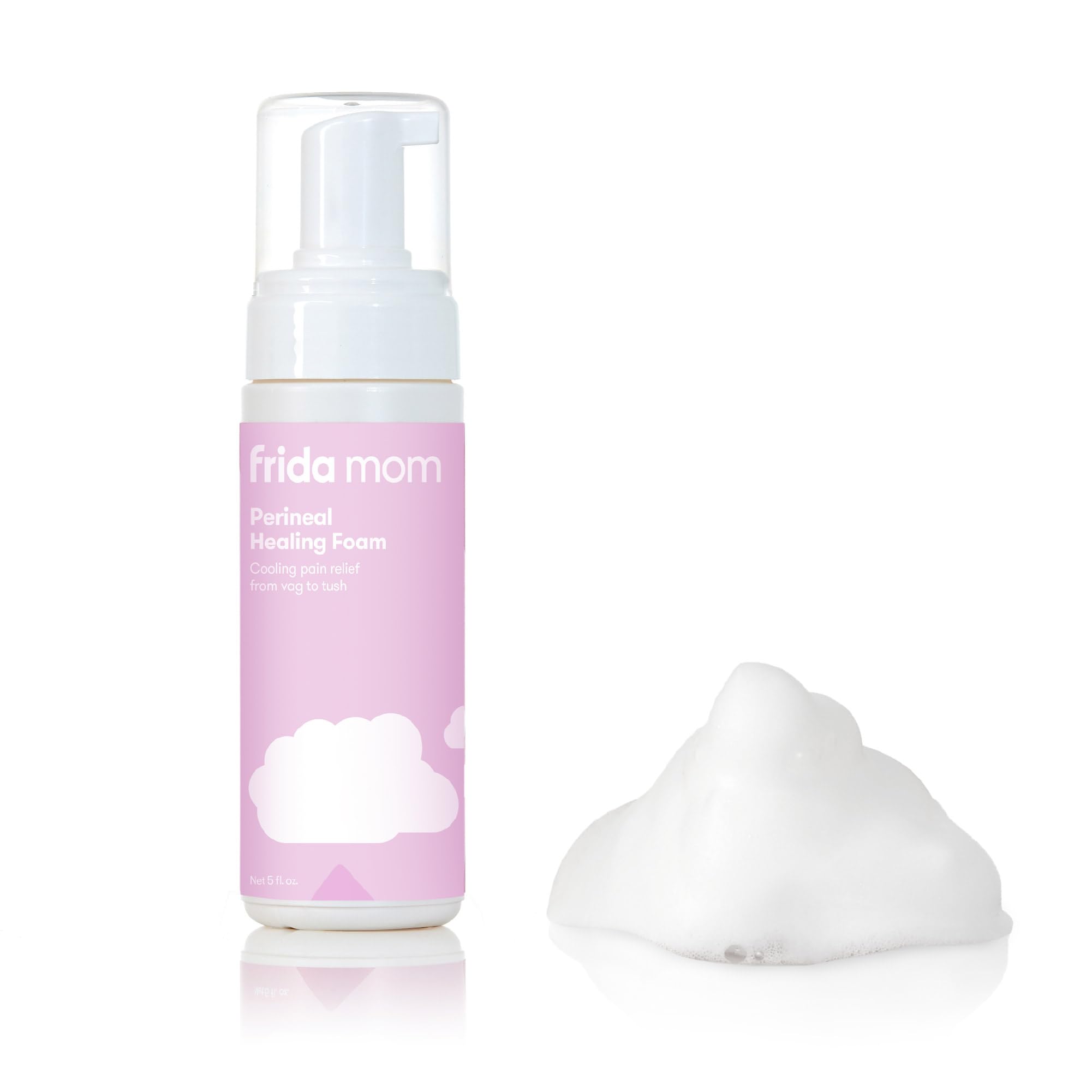 Frida Mom Witch Hazel Perineal Healing Foam for Postpartum Care, Cooling and Hemorrhoid, 5 Fl Oz — image 1