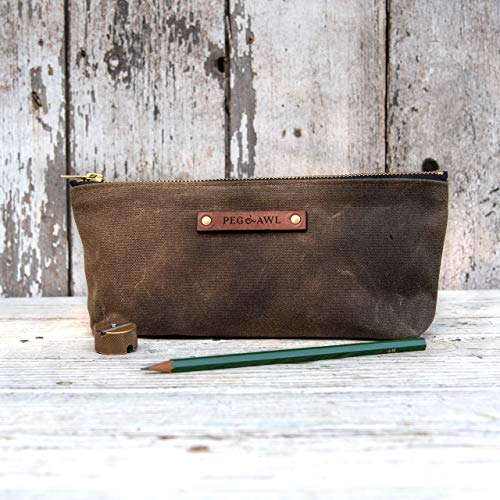 The Scholar Pouch in Truffle - Thumbnail 2