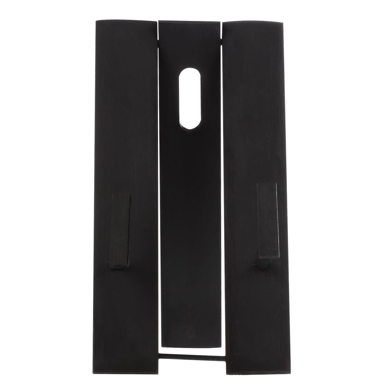 Photo 1 of Wakauto Japanese Style Fan Rack - Black Plastic Folding Fan Chinese Display Holder for Home Decor Wall Mount Stand 5.51 X 2.95 X 1.57 Inches
