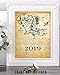 2019 Calendar - The Realm Of Middle Earth Map - 11x14 Unframed Calendar Art Print - Great Calendar for Lord of the Rings and Hobbit Fans