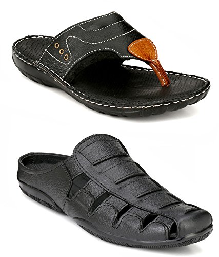 gents leather chappals