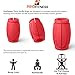 Gorilla Grip Weightlifting Thick Grips Fitness Accessory for Barbells, Dumbbells & Kettlebells – Rapidly Strengthen Forearms, Biceps, Chest & Triceps Bodybuilding and Strongman Training